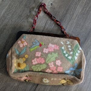 Floral Embroidered Women's Bag